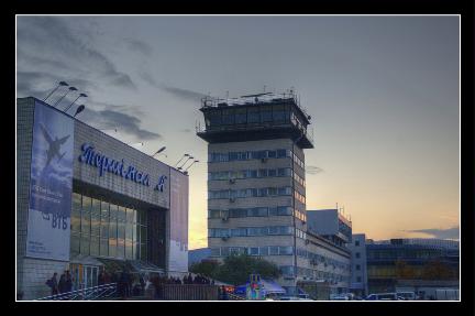 HDR of the domestic terminal of Borispyl Airport