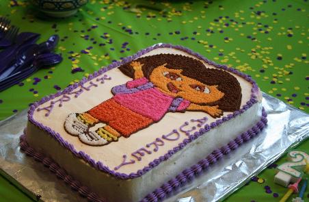 The cake.  Laura did a great job!